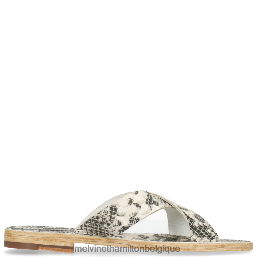 Melvin & Hamilton femmes Élodie 18 R442281757 mules gris