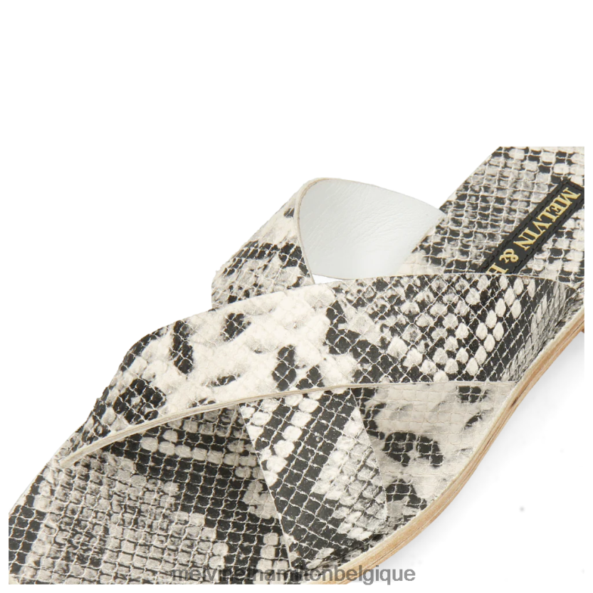 Melvin & Hamilton femmes Élodie 18 R442281757 mules gris