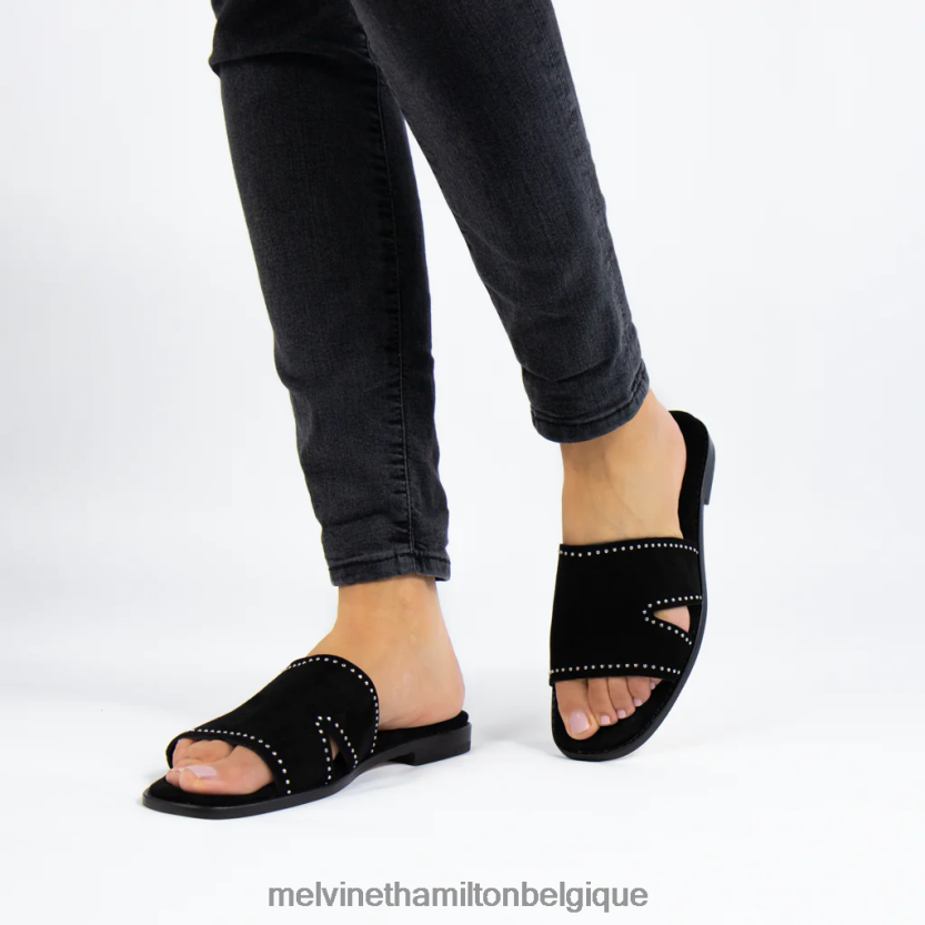 Melvin & Hamilton femmes Élodie 20 R442281701 mules noir