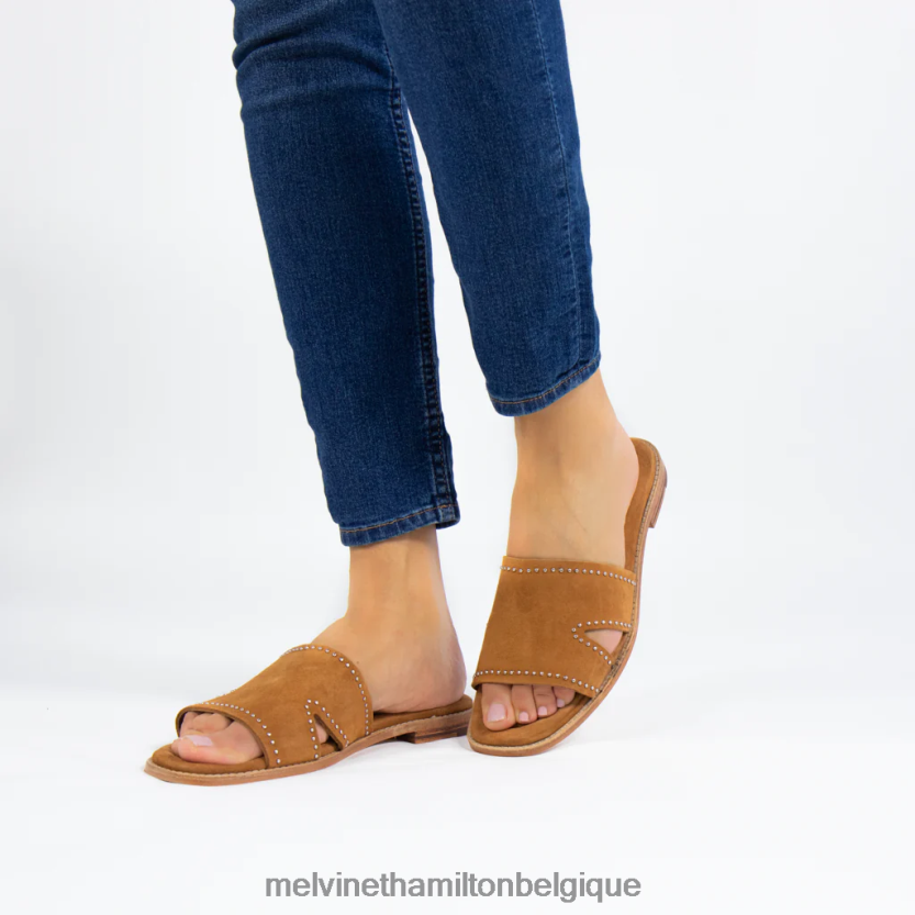 Melvin & Hamilton femmes Élodie 20 R442281713 mules brun