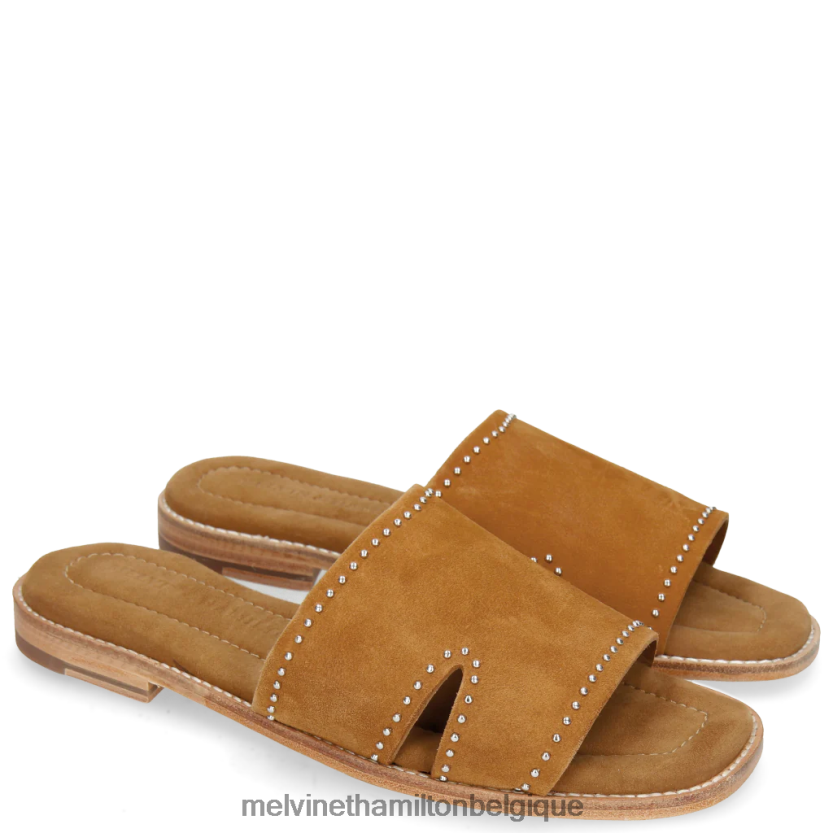 Melvin & Hamilton femmes Élodie 20 R442281713 mules brun