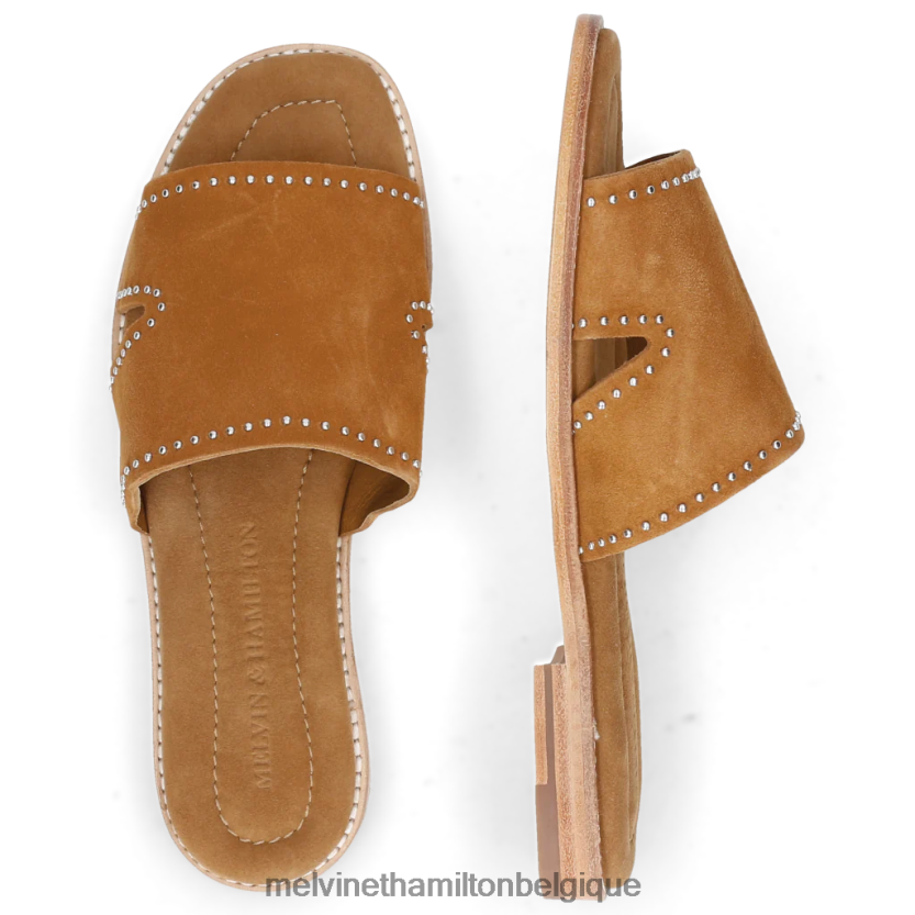 Melvin & Hamilton femmes Élodie 20 R442281713 mules brun
