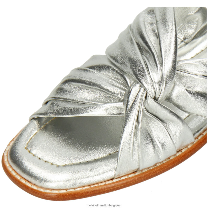 Melvin & Hamilton femmes Élodie 22 R442281553 mules argent