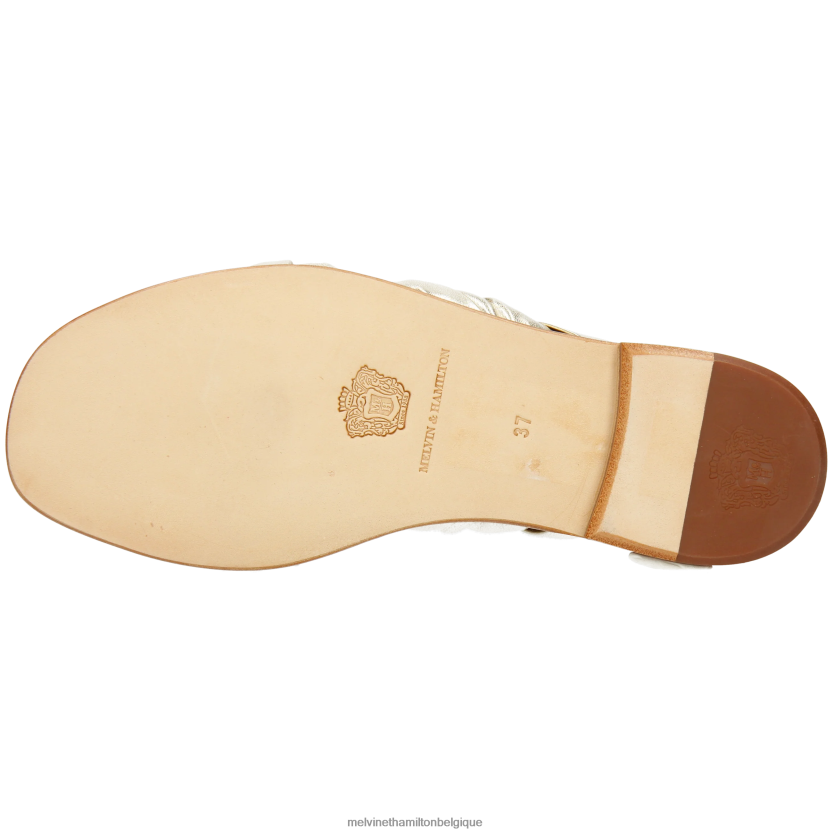 Melvin & Hamilton femmes Élodie 22 R442281601 mules or