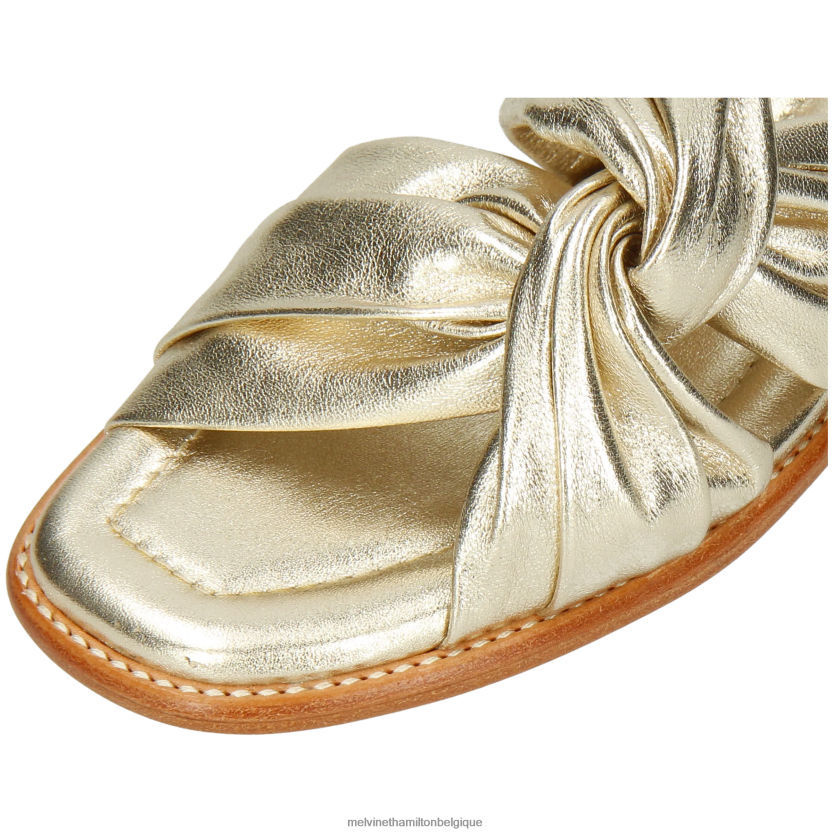 Melvin & Hamilton femmes Élodie 22 R442281601 mules or