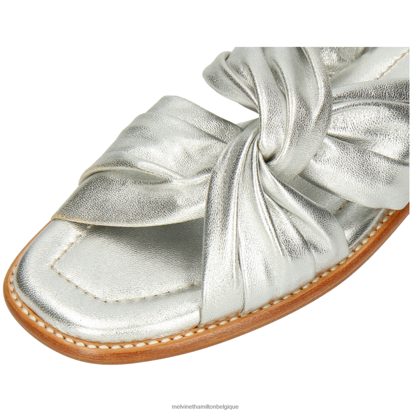 Melvin & Hamilton femmes Élodie 22 R442281614 mules argent