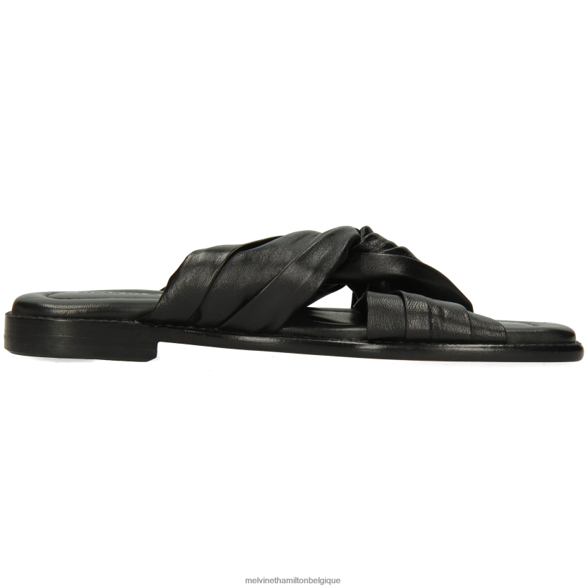 Melvin & Hamilton femmes Élodie 22 R442281617 mules noir