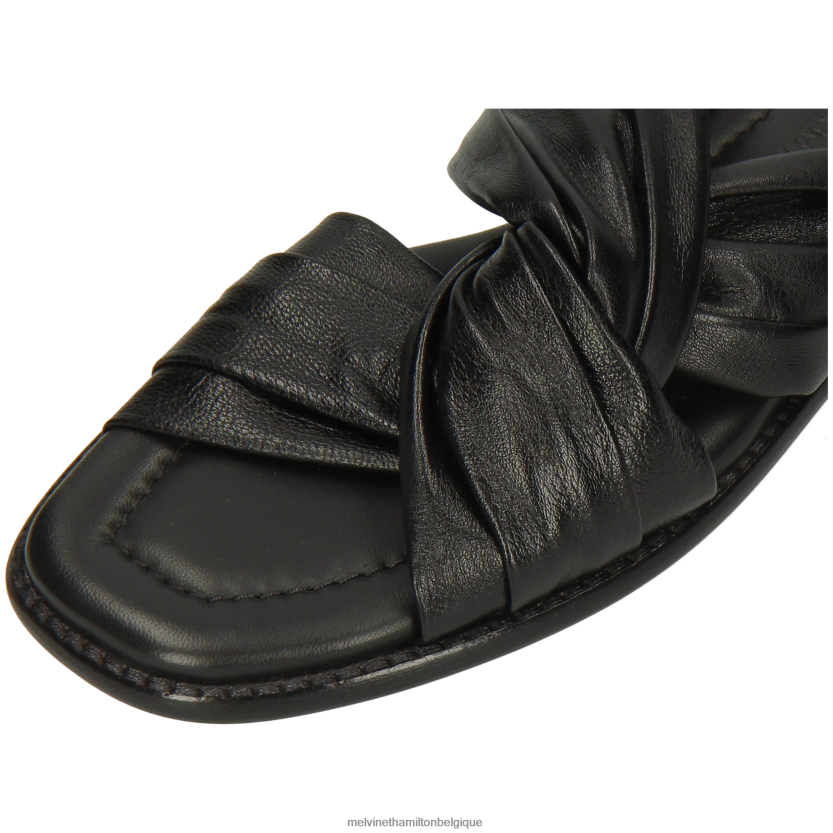 Melvin & Hamilton femmes Élodie 22 R442281617 mules noir
