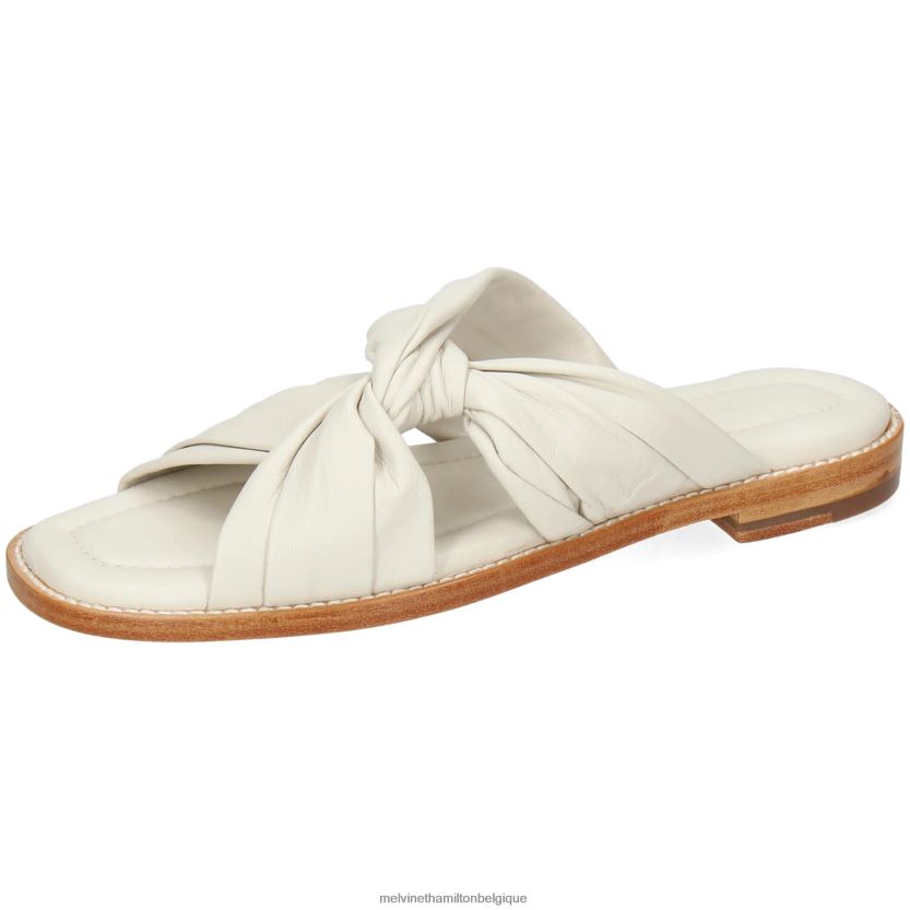 Melvin & Hamilton femmes Élodie 22 R442281638 mules blanc