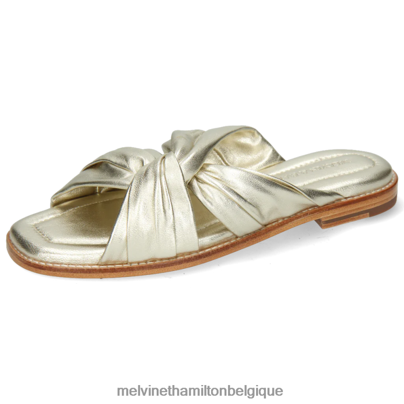 Melvin & Hamilton femmes Élodie 22 R442281654 mules or