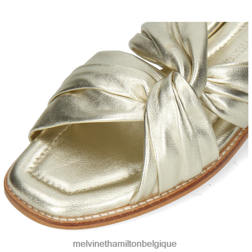 Melvin & Hamilton femmes Élodie 22 R442281654 mules or