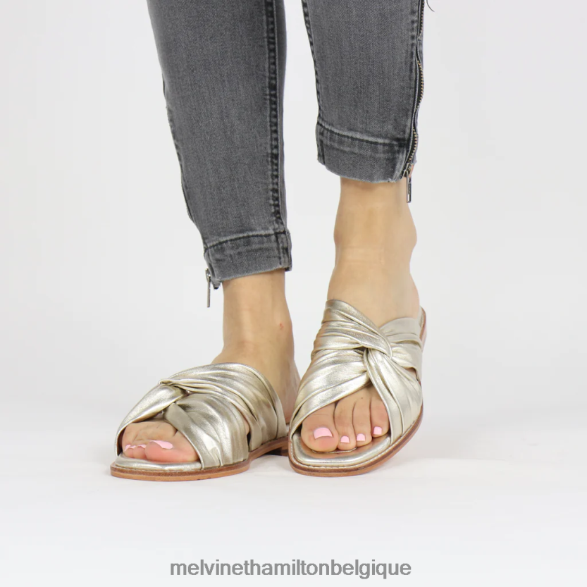 Melvin & Hamilton femmes Élodie 22 R442281654 mules or