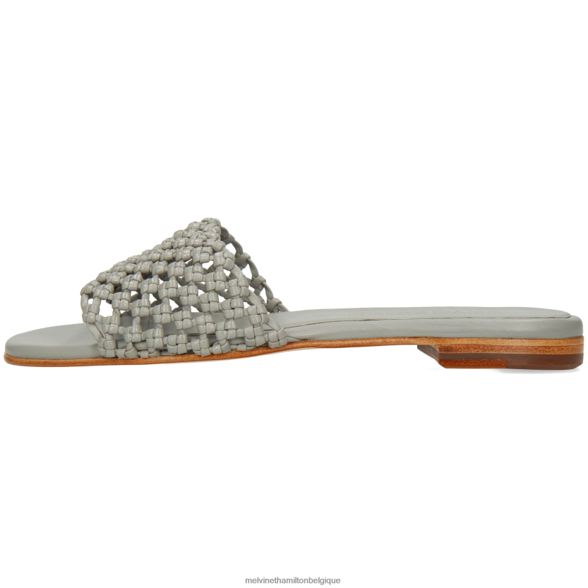 Melvin & Hamilton femmes Élodie 32 R442281583 mules gris