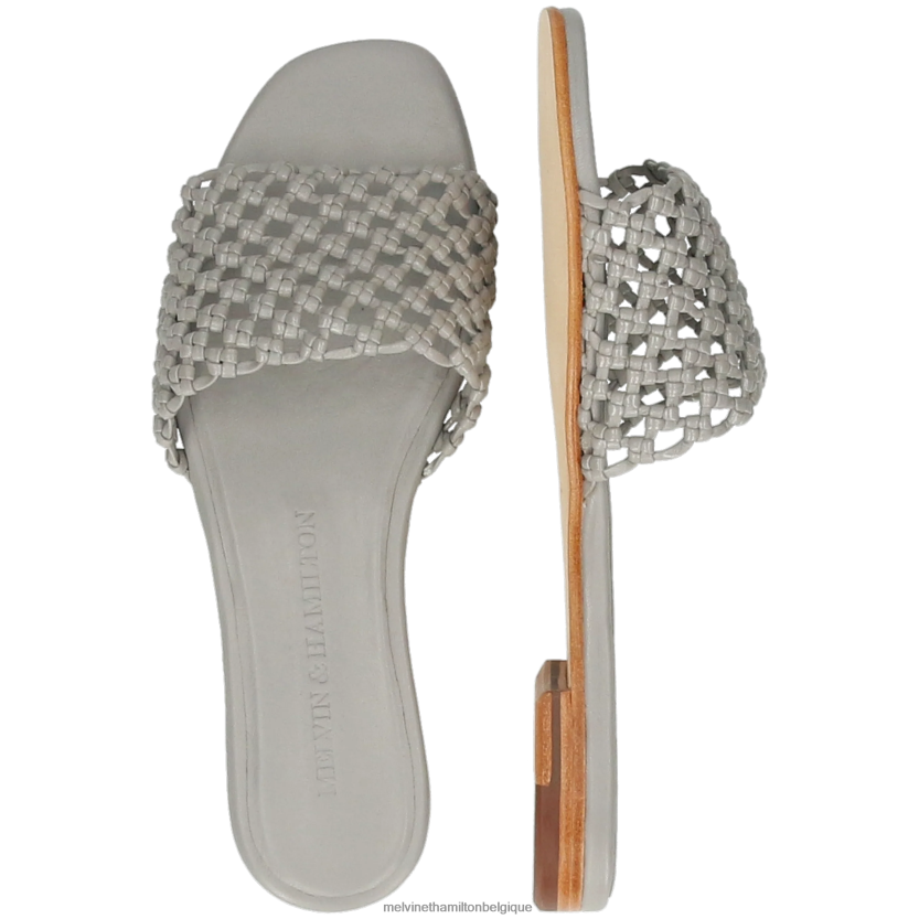 Melvin & Hamilton femmes Élodie 32 R442281583 mules gris