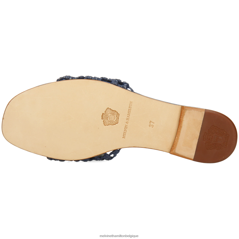 Melvin & Hamilton femmes Élodie 32 R442281622 mules bleu
