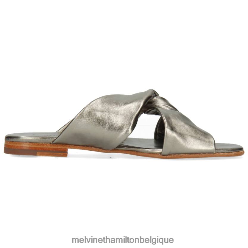 Melvin & Hamilton femmes Élodie 35 R442281725 mules argent
