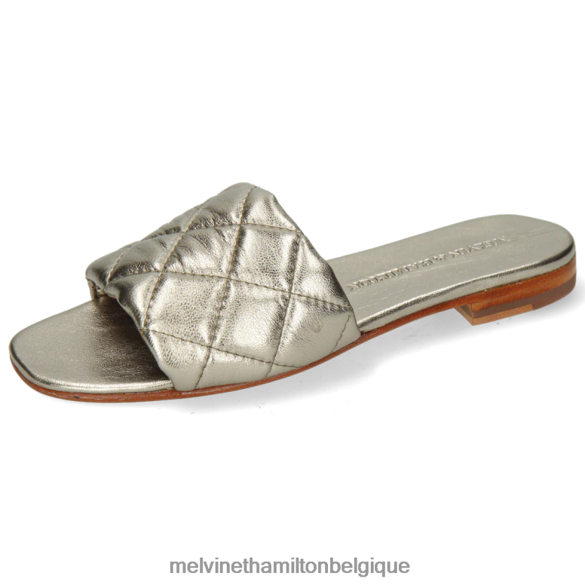 Melvin & Hamilton femmes Élodie 37 R442281663 mules or
