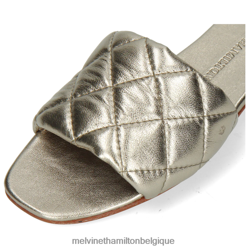 Melvin & Hamilton femmes Élodie 37 R442281663 mules or