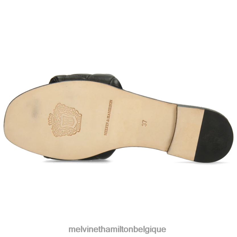 Melvin & Hamilton femmes Élodie 37 R442281747 mules noir