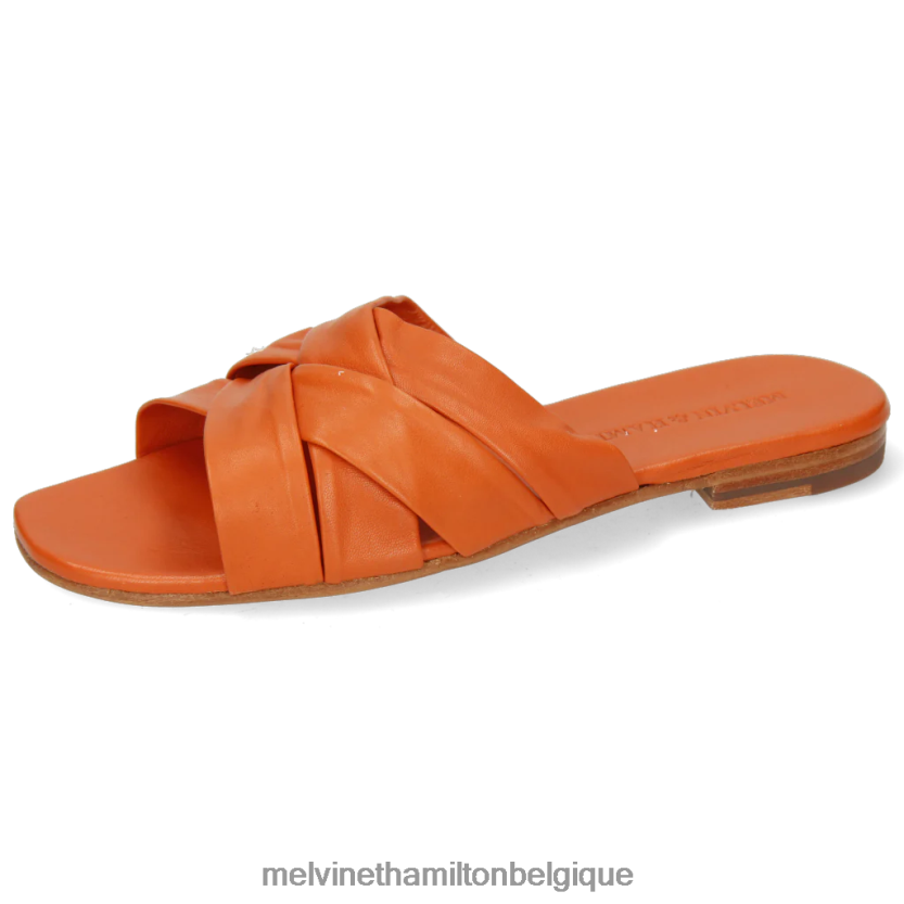 Melvin & Hamilton femmes Élodie 46 R442281684 mules orange