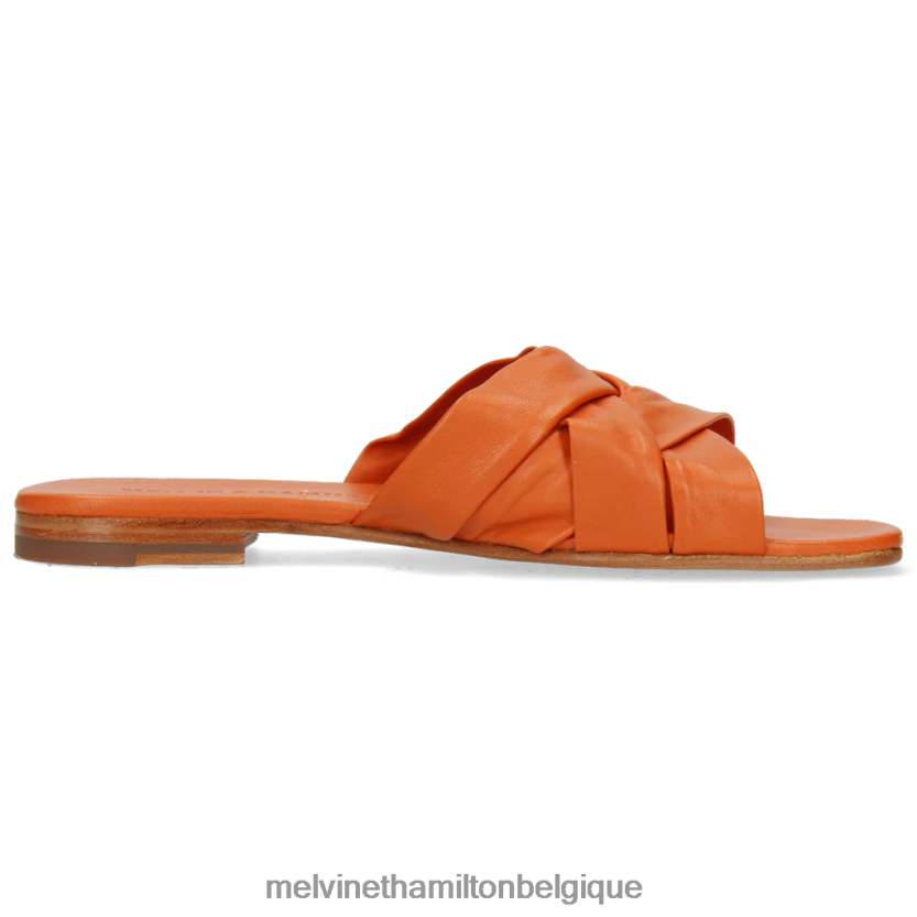 Melvin & Hamilton femmes Élodie 46 R442281684 mules orange