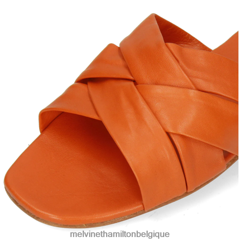 Melvin & Hamilton femmes Élodie 46 R442281684 mules orange
