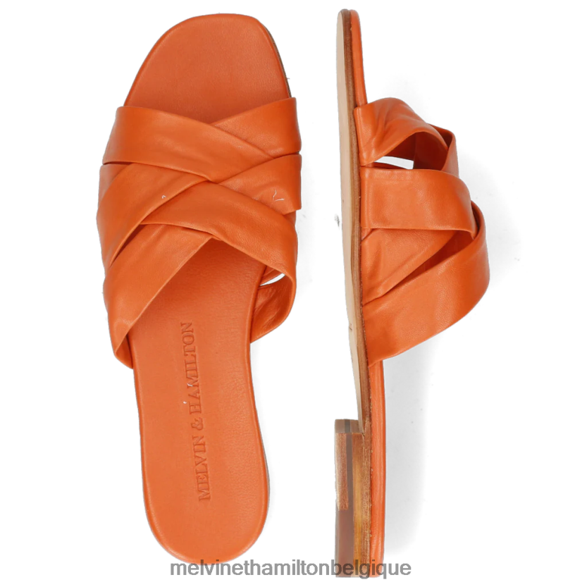 Melvin & Hamilton femmes Élodie 46 R442281684 mules orange