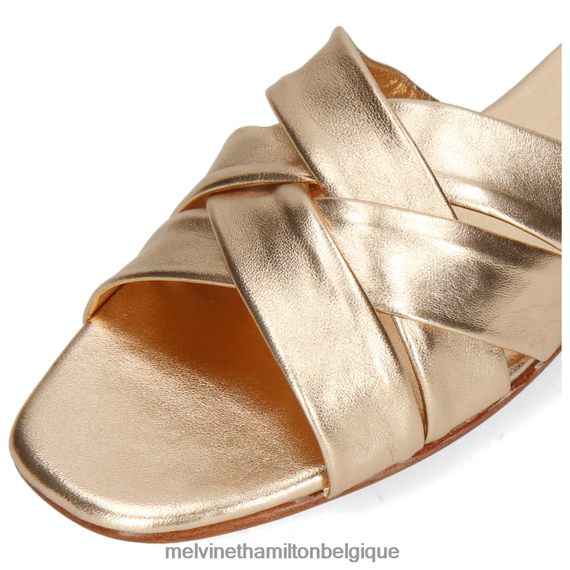 Melvin & Hamilton femmes Élodie 46 R442281715 mules cuivre