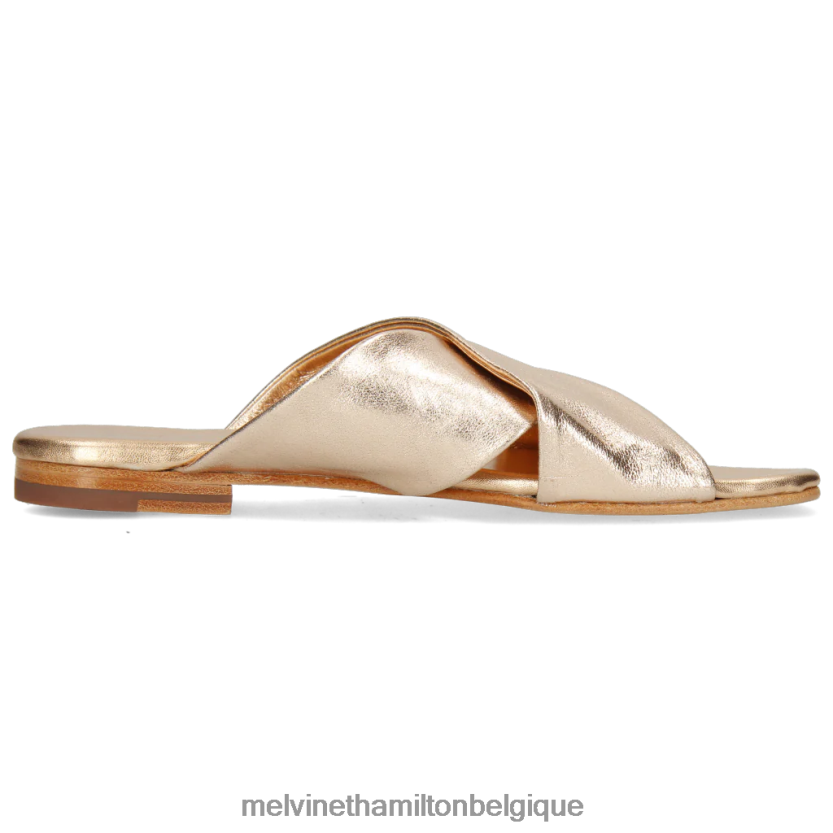 Melvin & Hamilton femmes Élodie 47 R442281760 mules cuivre