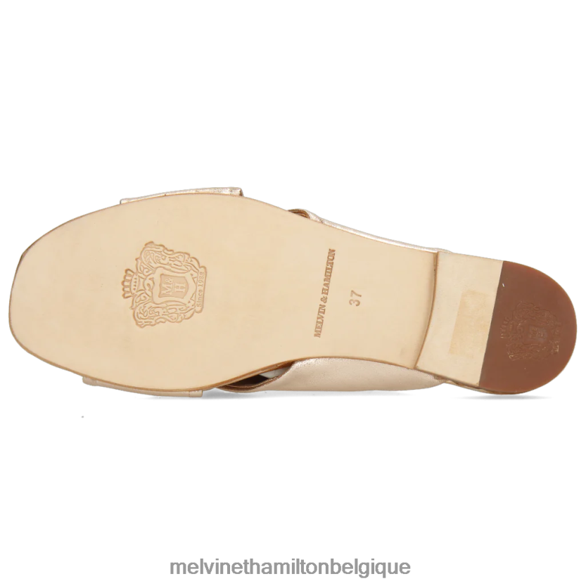 Melvin & Hamilton femmes Élodie 47 R442281760 mules cuivre