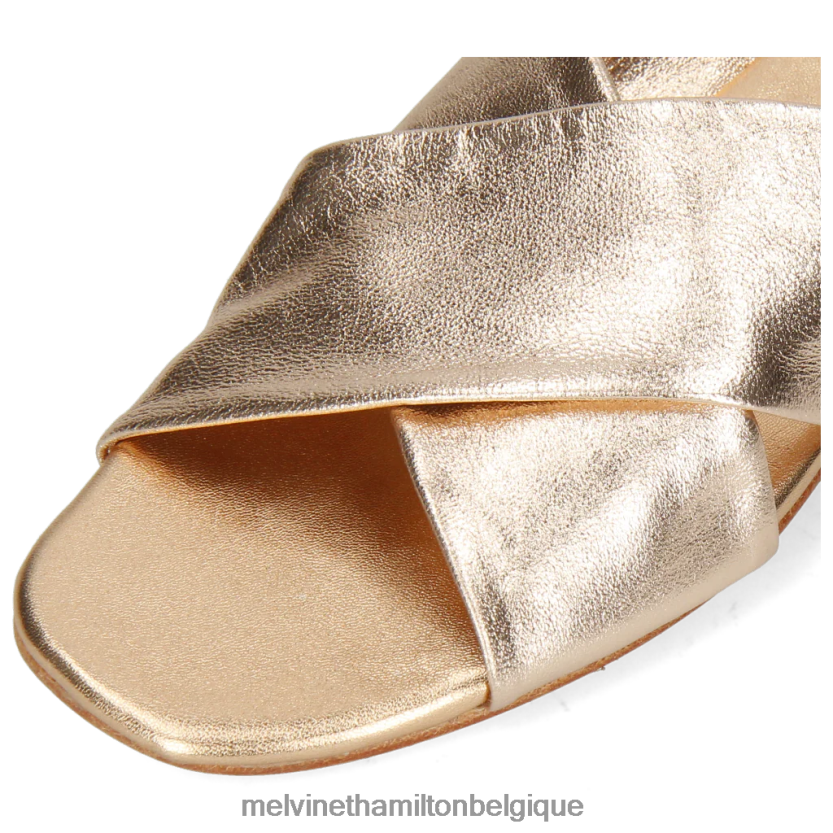 Melvin & Hamilton femmes Élodie 47 R442281760 mules cuivre
