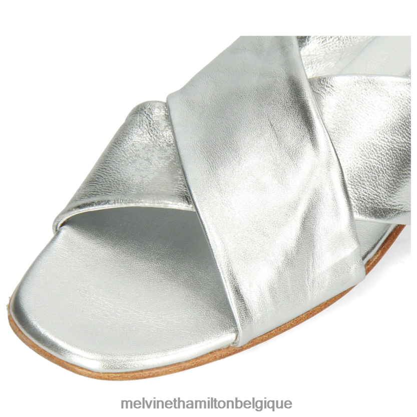 Melvin & Hamilton femmes Élodie 47 R442281773 mules argent