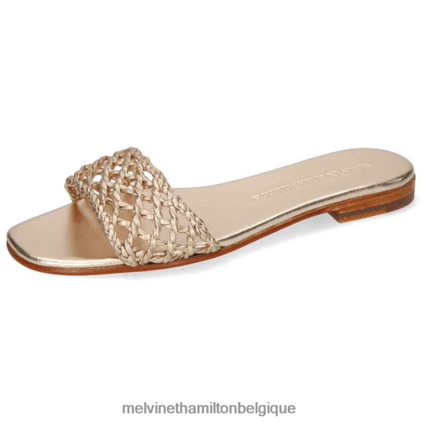 Melvin & Hamilton femmes Élodie 49 R442281664 mules or