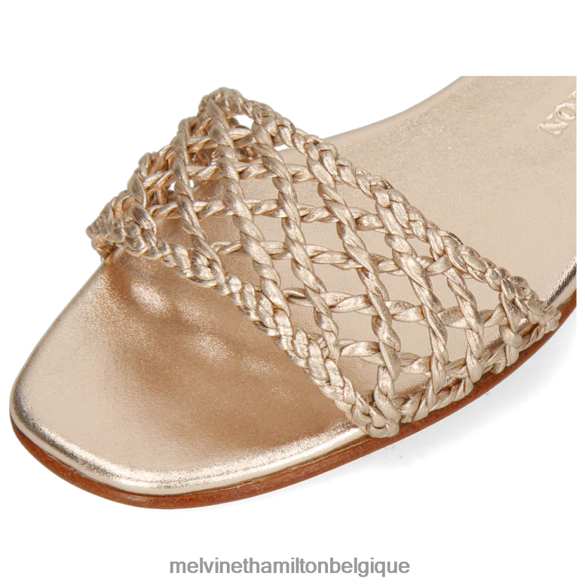 Melvin & Hamilton femmes Élodie 49 R442281664 mules or