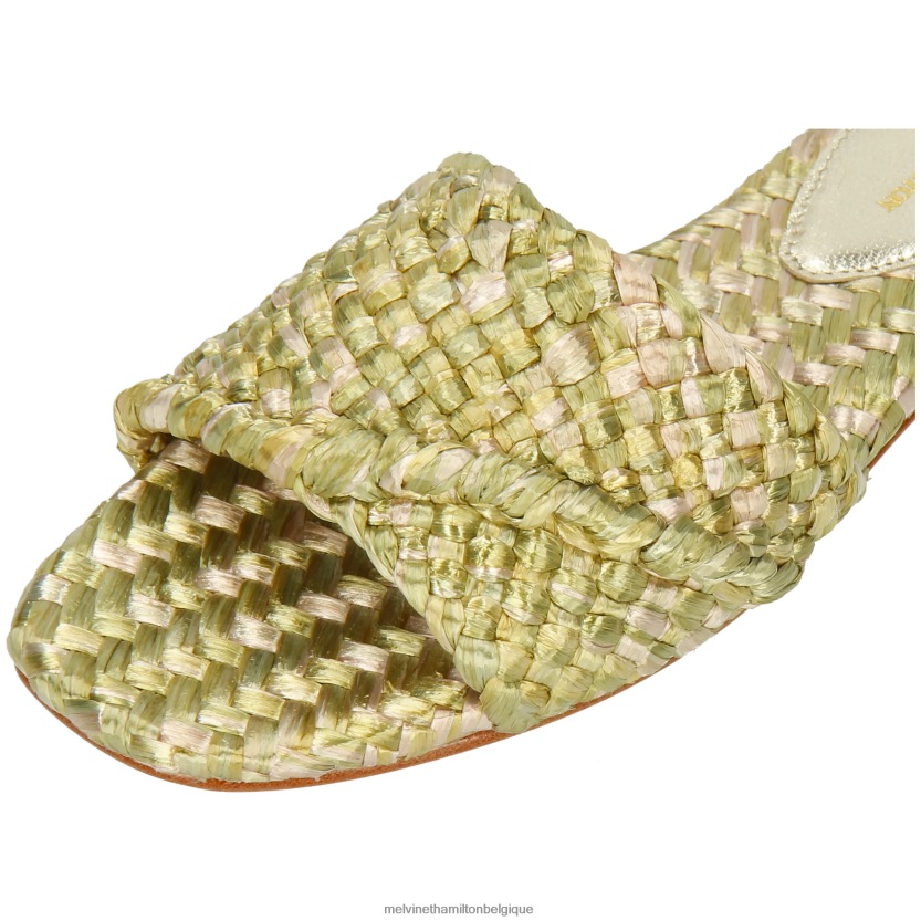 Melvin & Hamilton femmes Élodie 53 R442281572 mules kaki