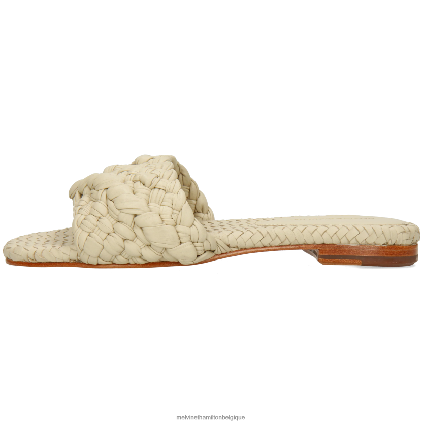 Melvin & Hamilton femmes Élodie 53 R442281598 mules beige