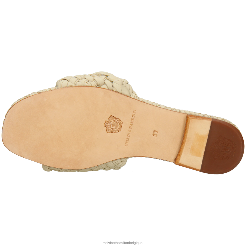 Melvin & Hamilton femmes Élodie 53 R442281598 mules beige
