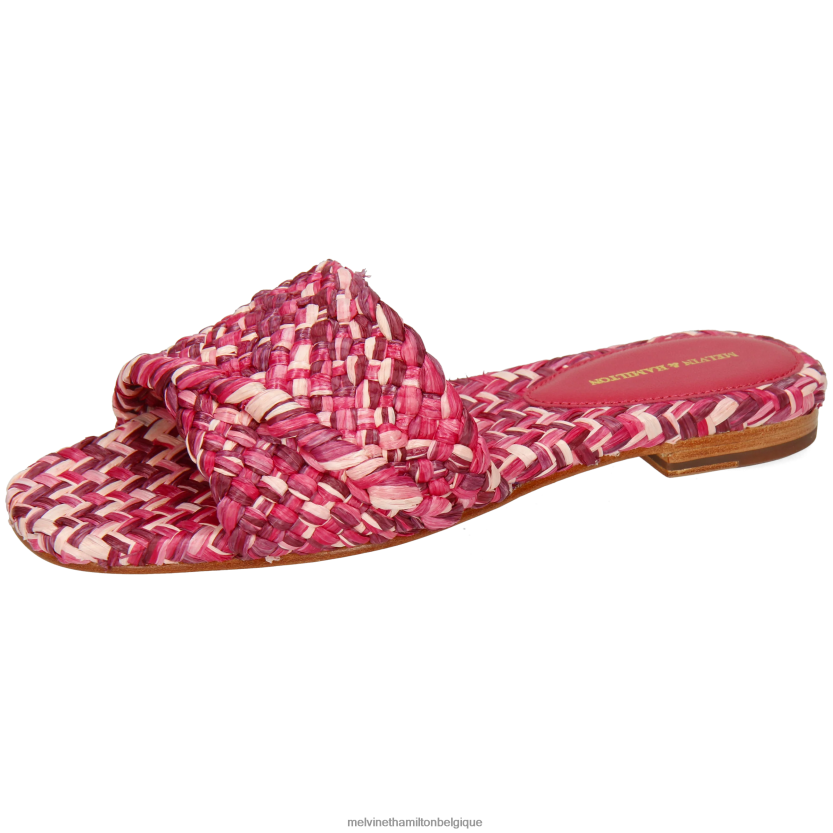Melvin & Hamilton femmes Élodie 53 R442281611 mules rose