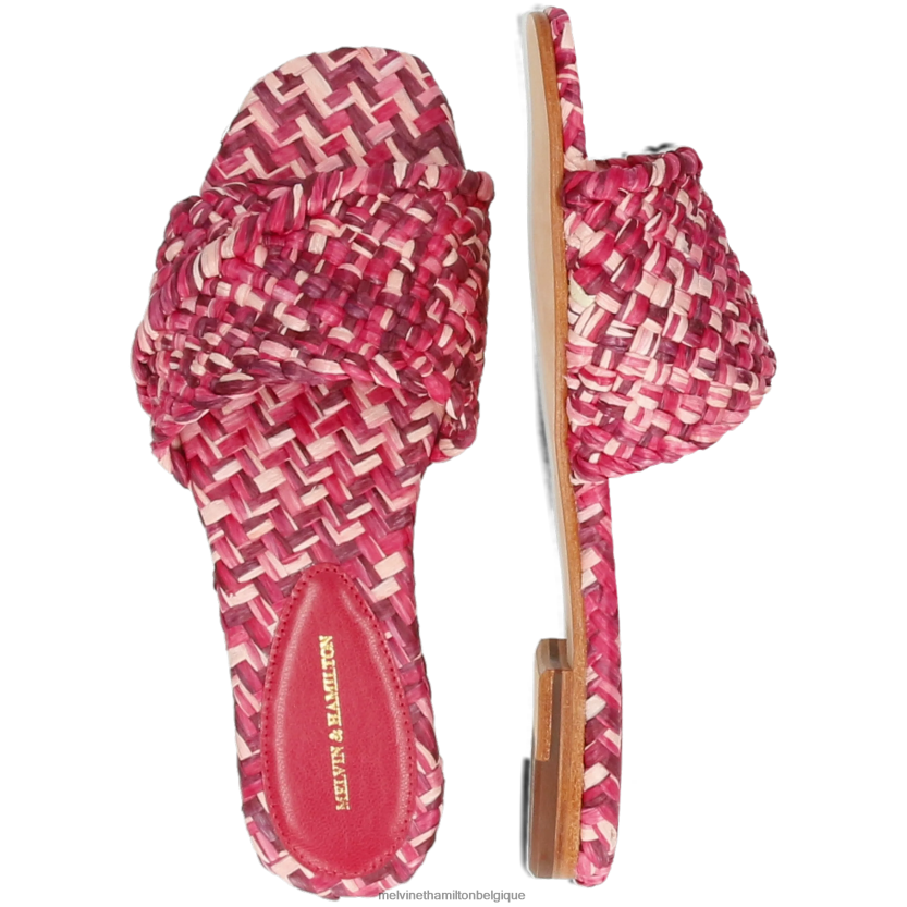 Melvin & Hamilton femmes Élodie 53 R442281611 mules rose