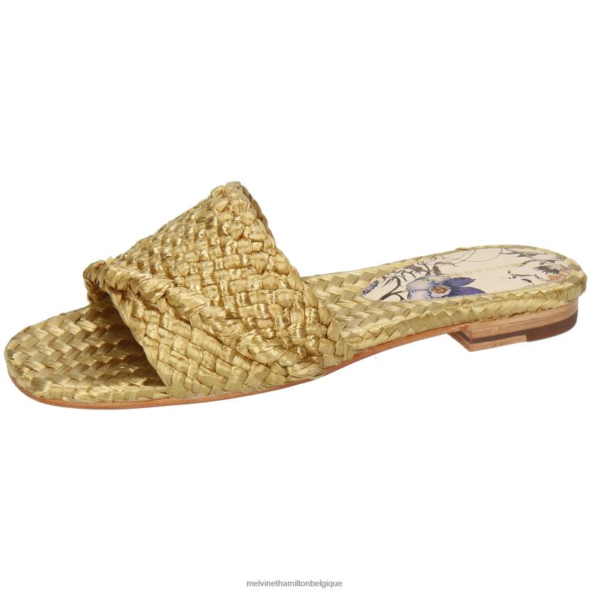Melvin & Hamilton femmes Élodie 53 R442281651 mules beige
