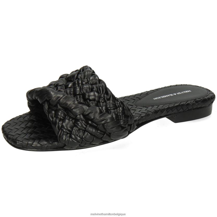 Melvin & Hamilton femmes Élodie 53 R442281703 mules noir