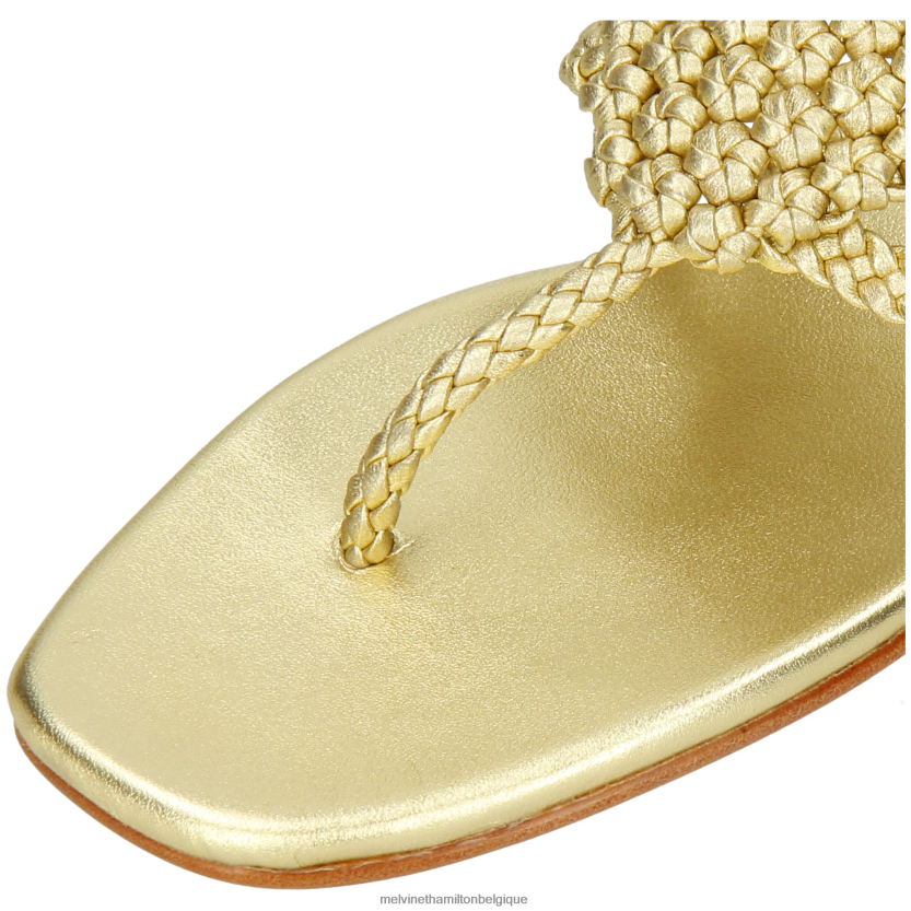 Melvin & Hamilton femmes Élodie 61 R442281567 mules or