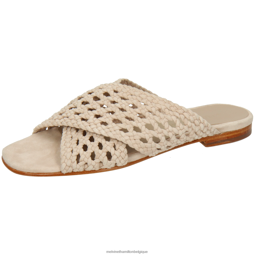 Melvin & Hamilton femmes Élodie 62 R442281602 mules beige