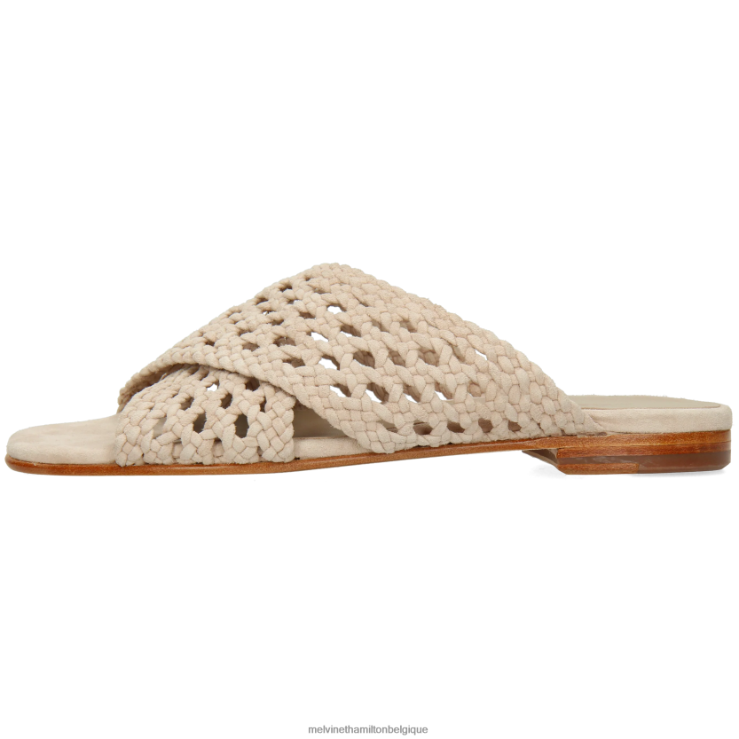 Melvin & Hamilton femmes Élodie 62 R442281602 mules beige