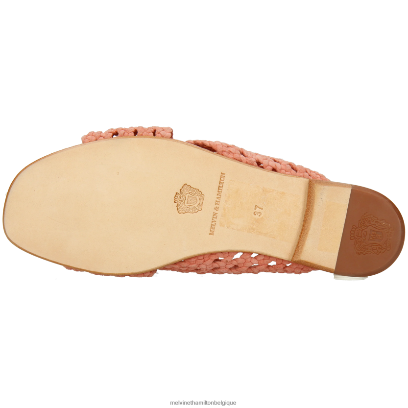 Melvin & Hamilton femmes Élodie 62 R442281607 mules rouge