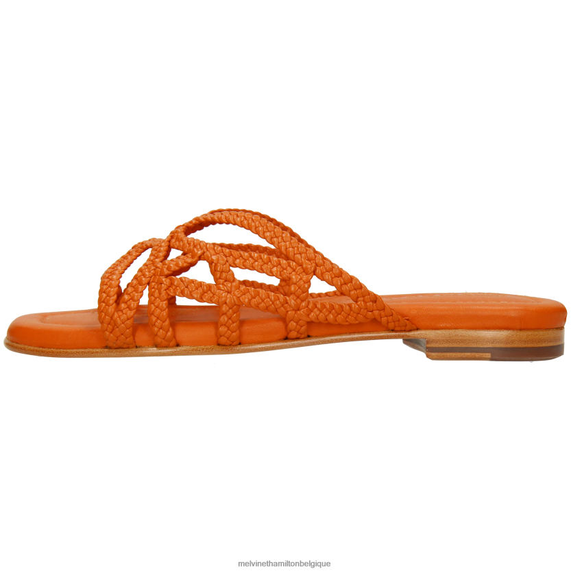 Melvin & Hamilton femmes Élodie 64 R442281559 mules orange