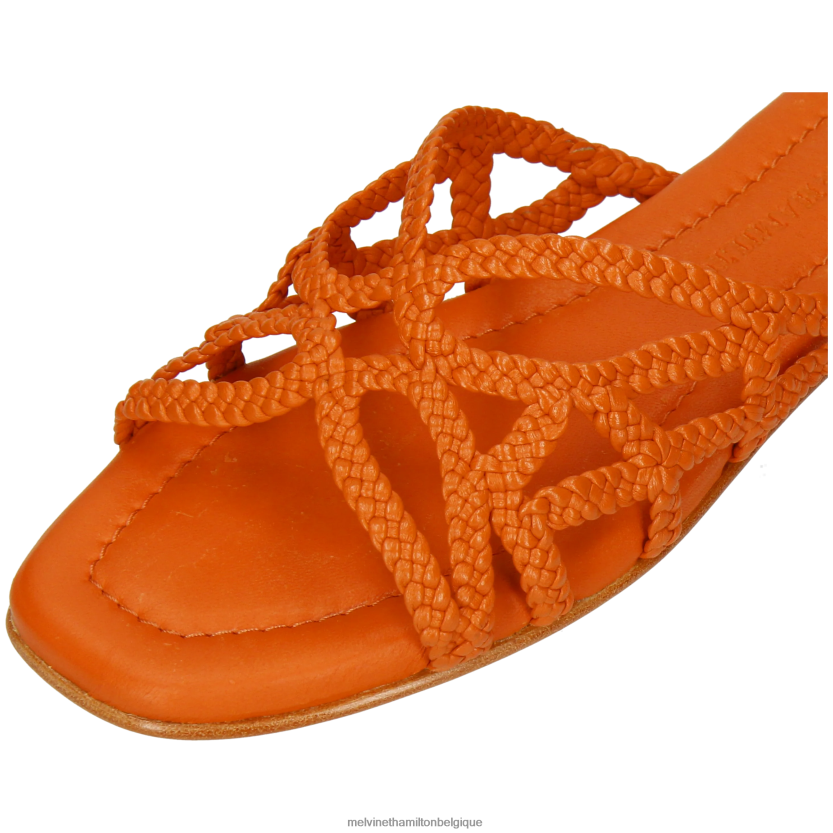 Melvin & Hamilton femmes Élodie 64 R442281559 mules orange