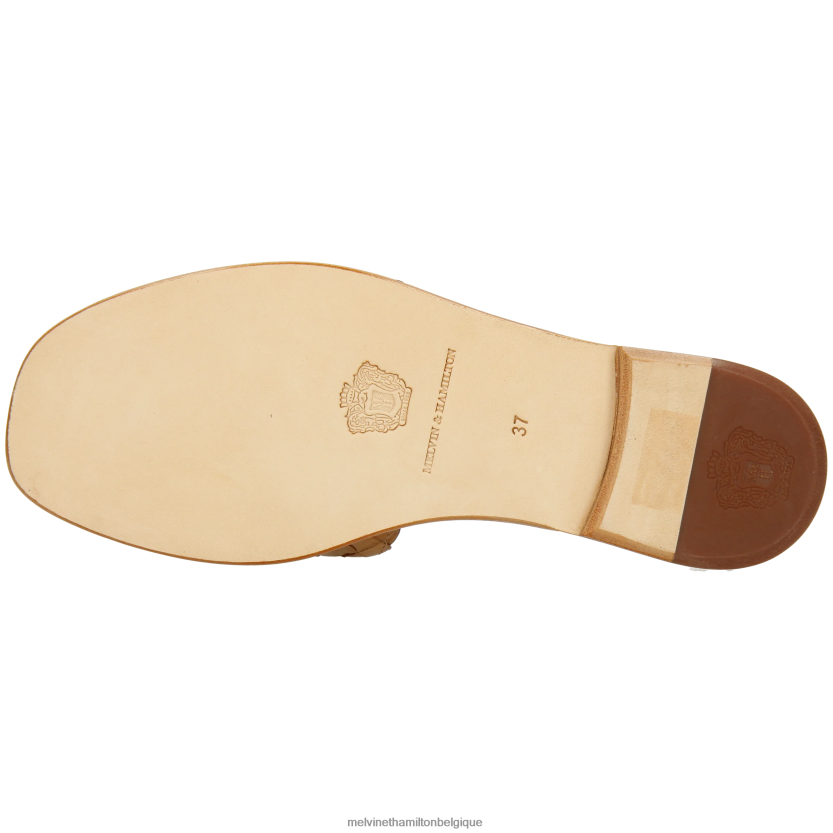 Melvin & Hamilton femmes Élodie 65 R442281542 mules beige