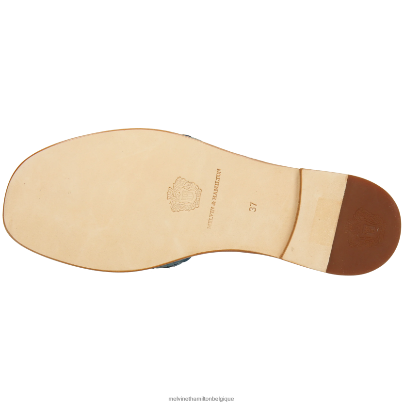 Melvin & Hamilton femmes Élodie 65 R442281586 mules bleu