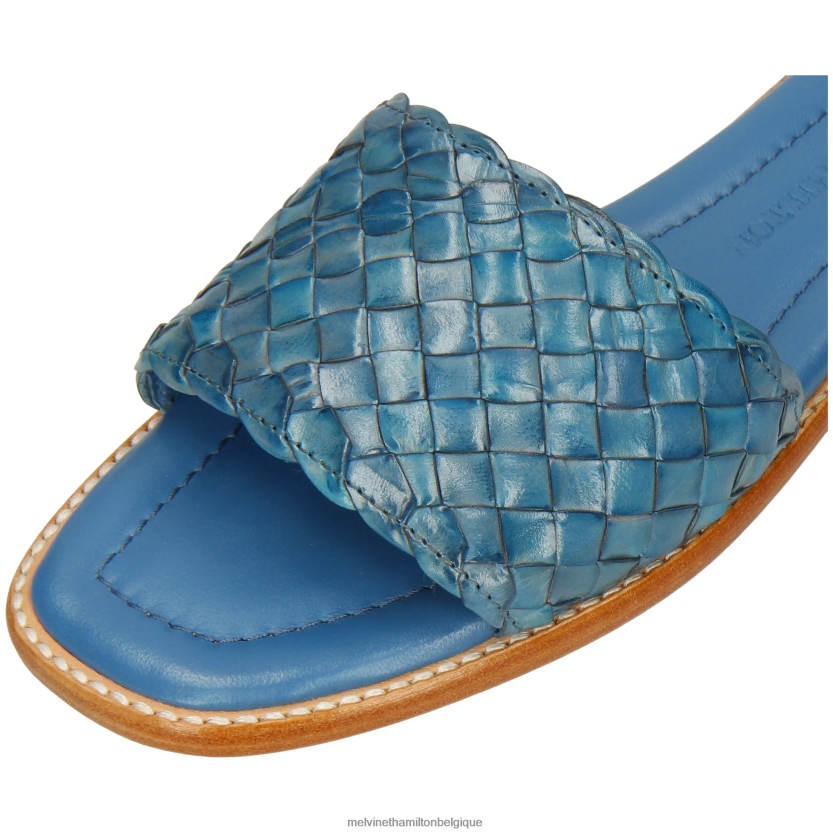 Melvin & Hamilton femmes Élodie 65 R442281586 mules bleu